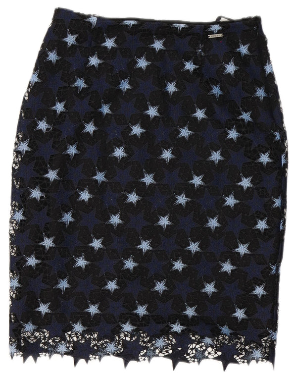 Guess Γυναικεία Pencil Φούστα W27 Small Navy Blue Polyester