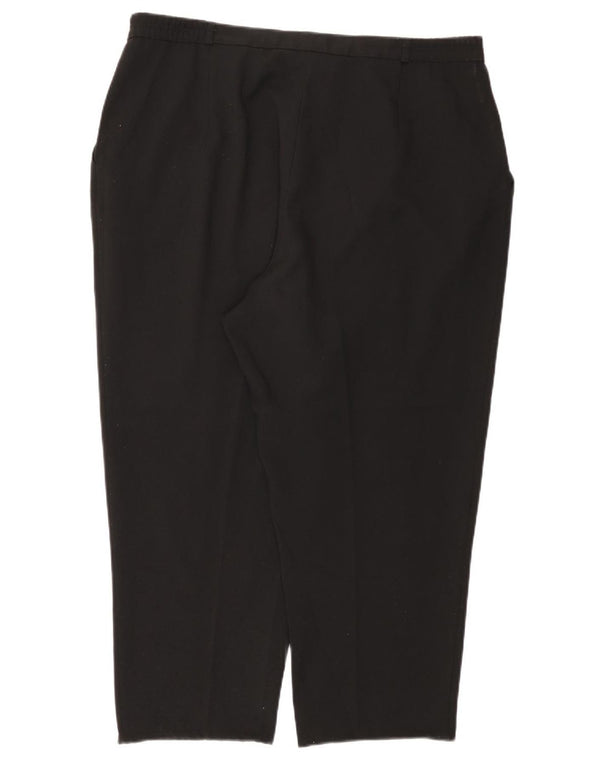 Marks & Spencer Γυναικείο ψηλόμεσο παντελόνι Chino UK 22 2XL W40 L26 Μαύρο