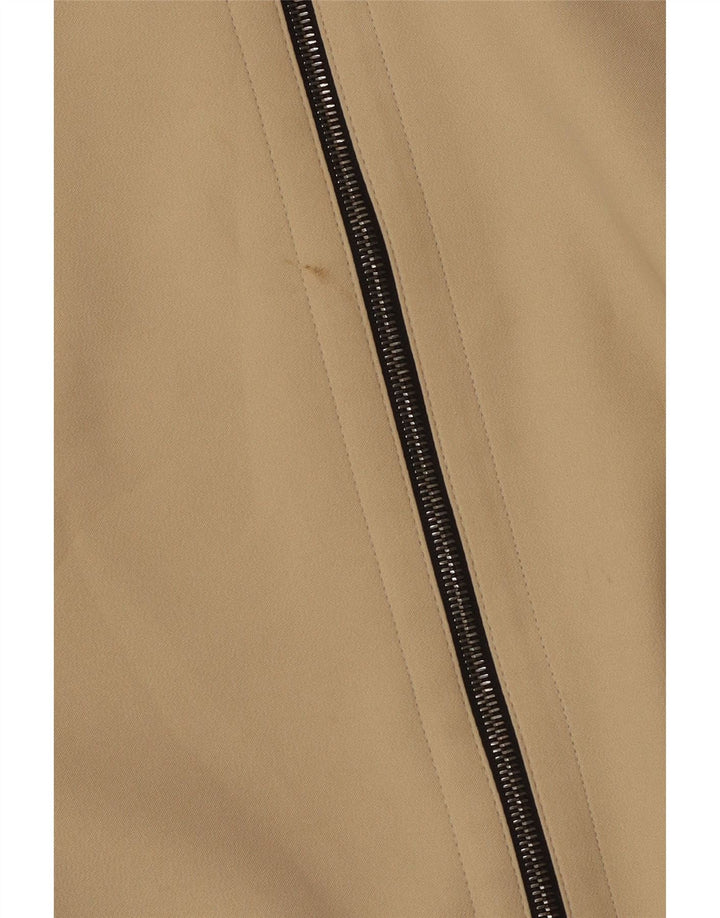 Γυναικείο παλτό Calvin Klein EU 42 Large Beige Polyester