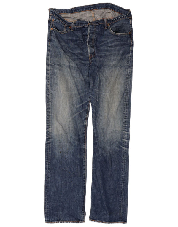 Ανδρικό τζιν Levi's Straight W38 L36 Blue Cotton