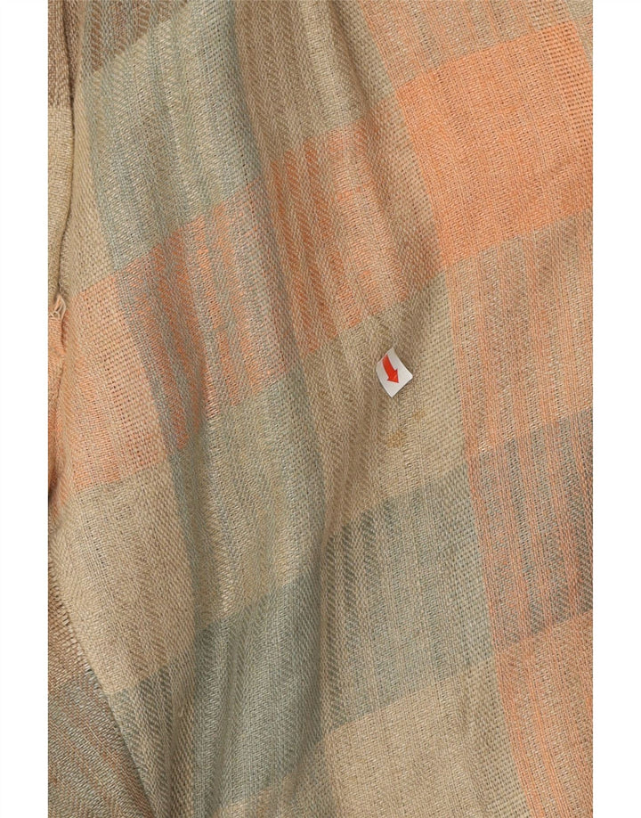 Vintage γυναικείο παντελόνι Chino με καρφίτσες W26 L26 Πολύχρωμο Gingham