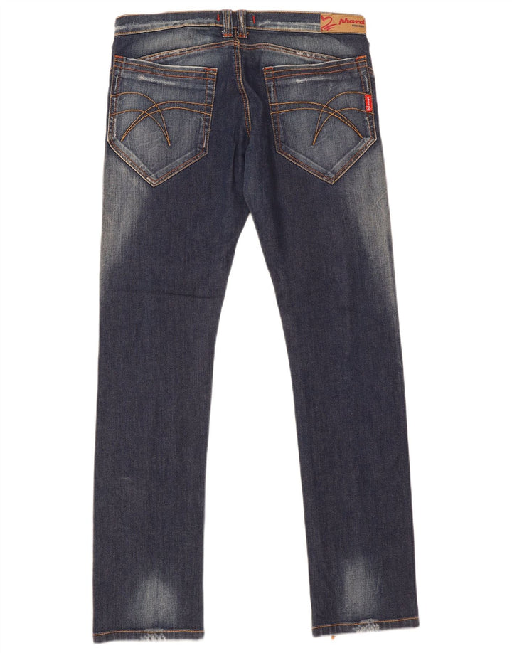 Γυναικείο ίσιο τζιν Phard W30 L31 Navy Blue Cotton