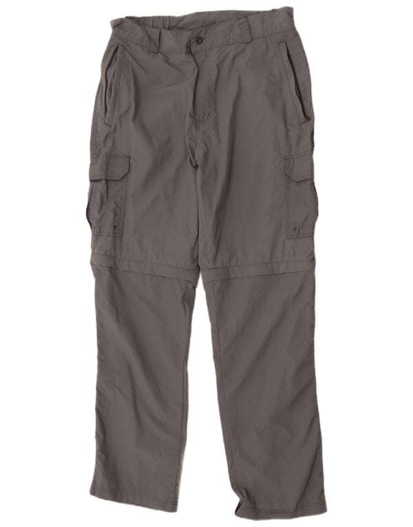 Mountain Warehouse Ανδρικό ίσιο παντελόνι Cargo W34 L31 Grey Nylon