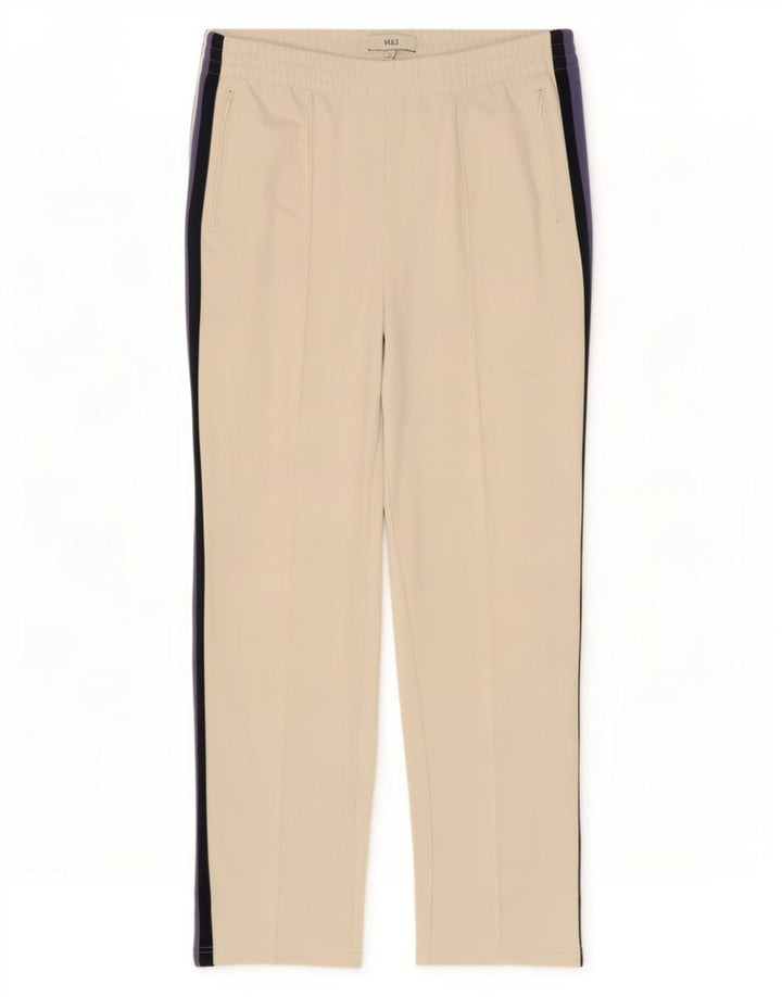 Marks & Spencer Γυναικεία φόρμα παντελόνια UK 12 Medium Off White