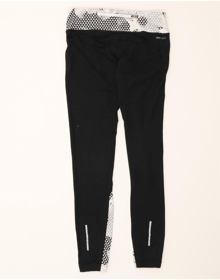 Γυναικείο κολάν Nike για τρέξιμο XS W25 L30 Μαύρο πολύχρωμο πολυεστέρα