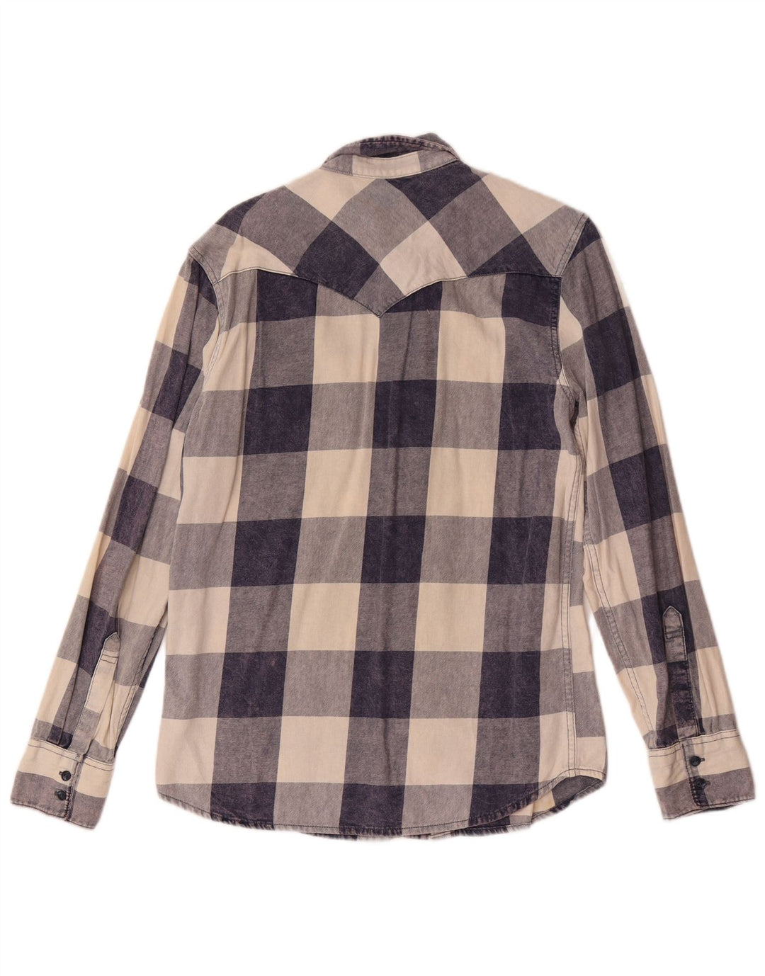 Ανδρικό φανελένιο πουκάμισο Levi's Small Navy Blue Check Cotton