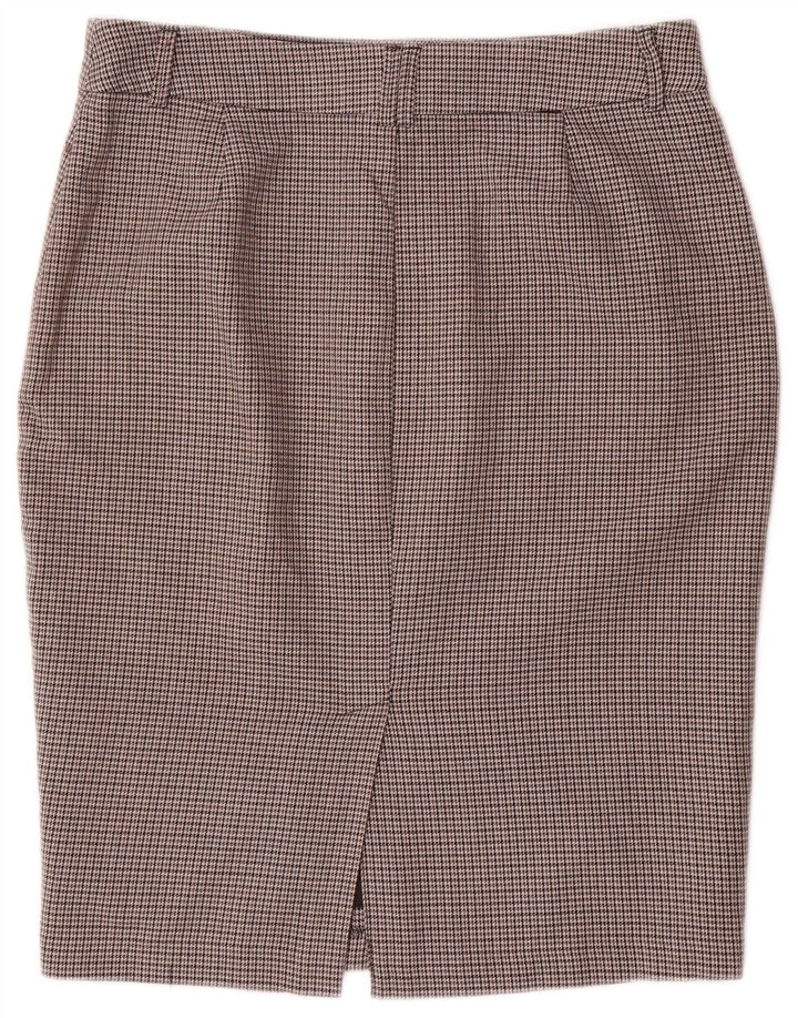 Marks & Spencer Γυναικεία Pencil Φούστα W32 Large Grey Houndstooth