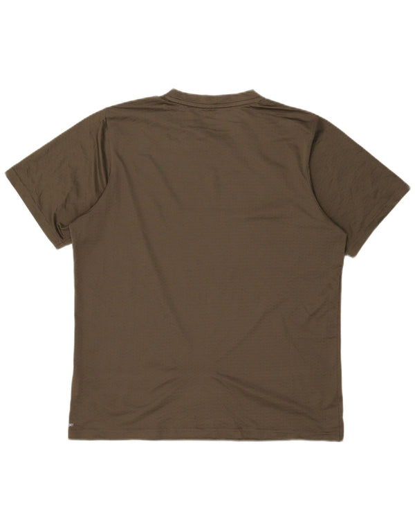 Ανδρικό T-Shirt Puma Top Large Khaki Polyester