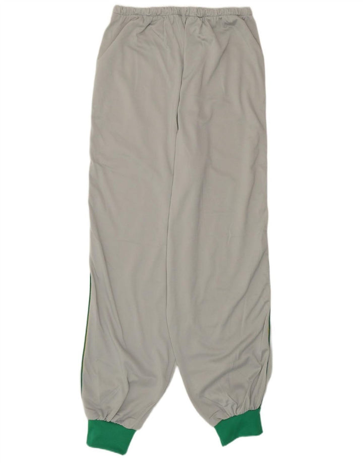VINTAGE Mens Tracksuit Trousers Joggers Medium Grey