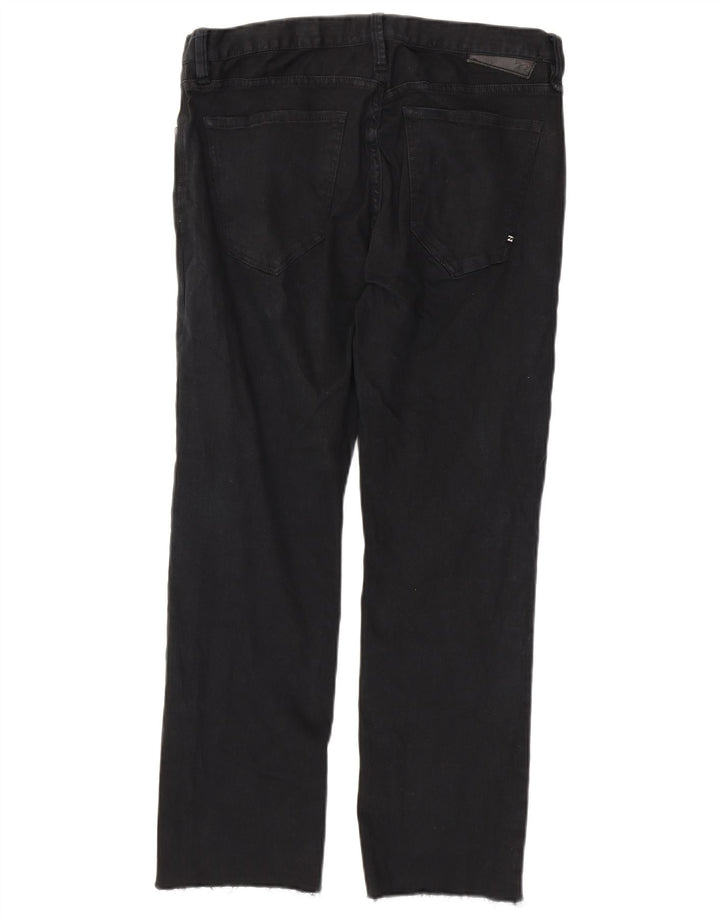 Ανδρικό τζιν ίσιο BILLABONG W32 L29 Μαύρο βαμβακερό