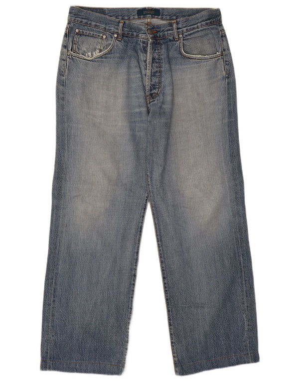 Zara Ανδρικό τζιν ίσιο EU 46 XL W36 L29 Μπλε βαμβακερό