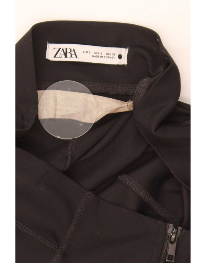 Zara Γυναικείο Κολάν UK 8 Small Black Polyamide