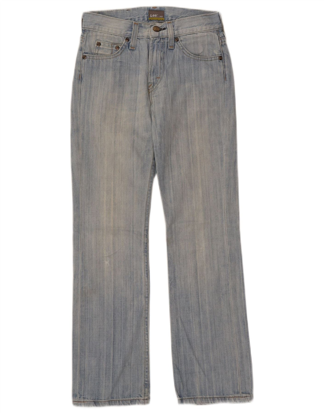LEE Boys Scott Straight Jeans 10-11 ετών W26 L27 Μπλε βαμβακερό