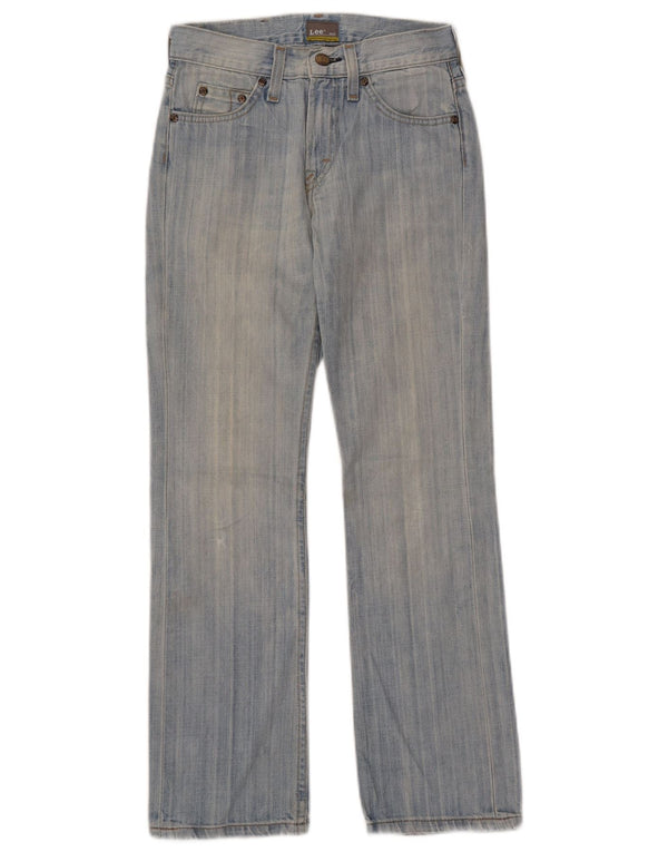 LEE Boys Scott Straight Jeans 10-11 ετών W26 L27 Μπλε βαμβακερό