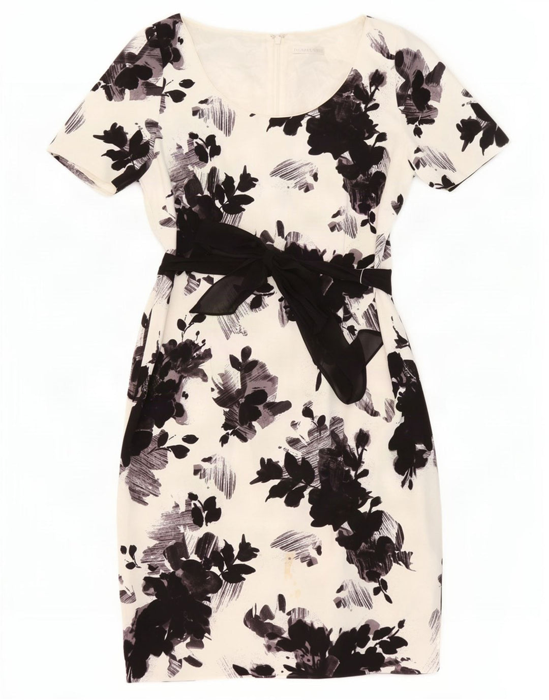 Γυναικείο φόρεμα Jacques Vert UK 14 Large White Floral Polyester