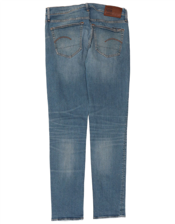 G-STAR Ανδρικό 3301 Slim Jeans W34 L34 Μπλε Βαμβακερό