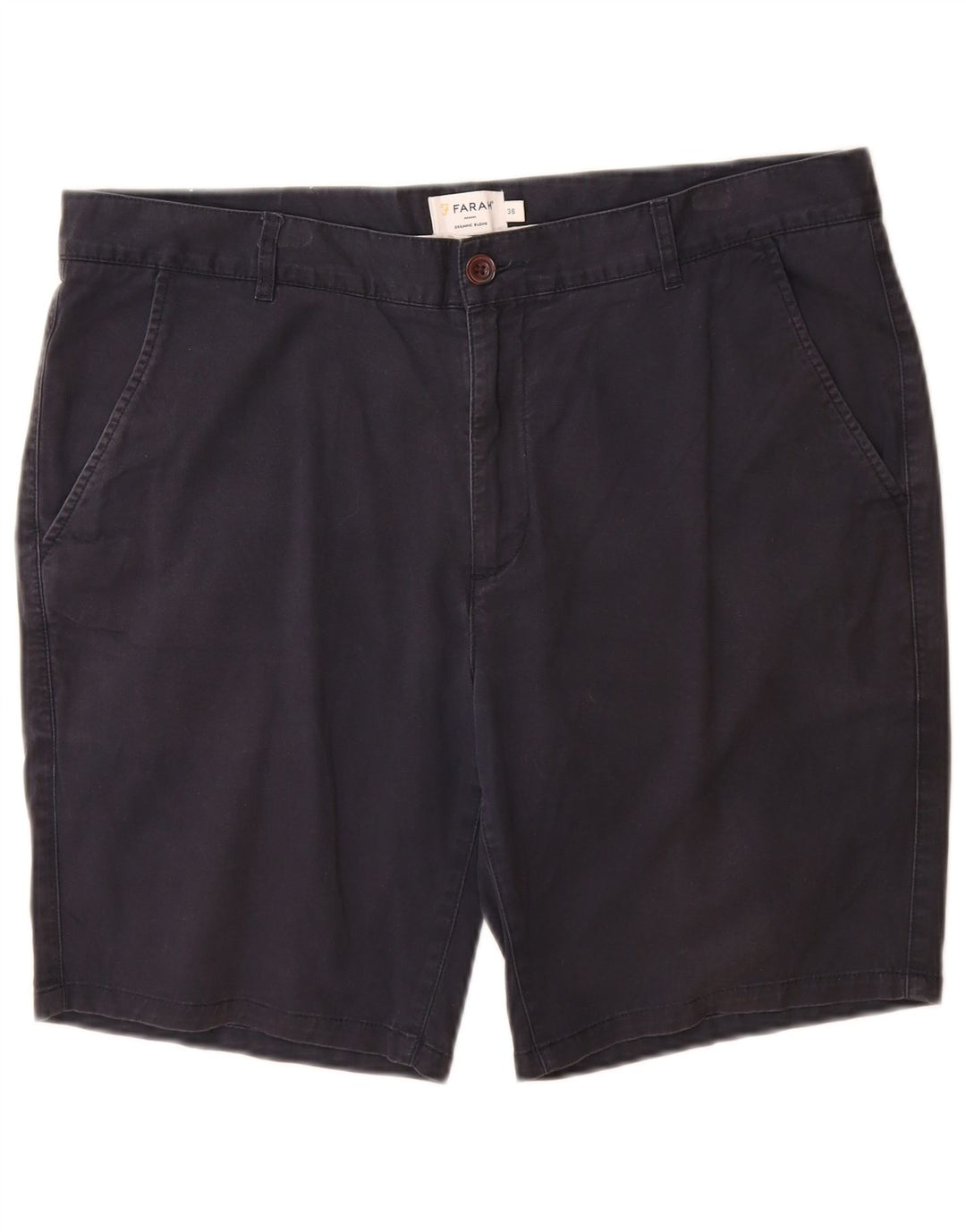Farah Ανδρικό σορτς Chino W36 Large Navy Blue από βαμβάκι