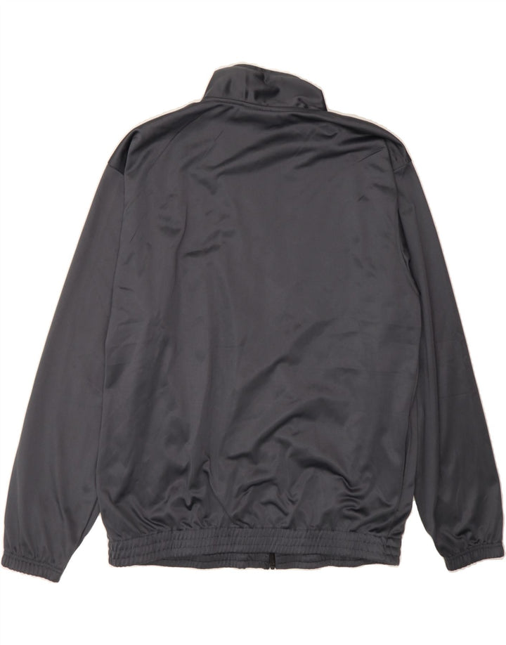 LOTTO Mens Tracksuit Top Jacket 2XL Grey Polyester Vintage Lotto and Second-Hand Lotto from Messina Hembry 