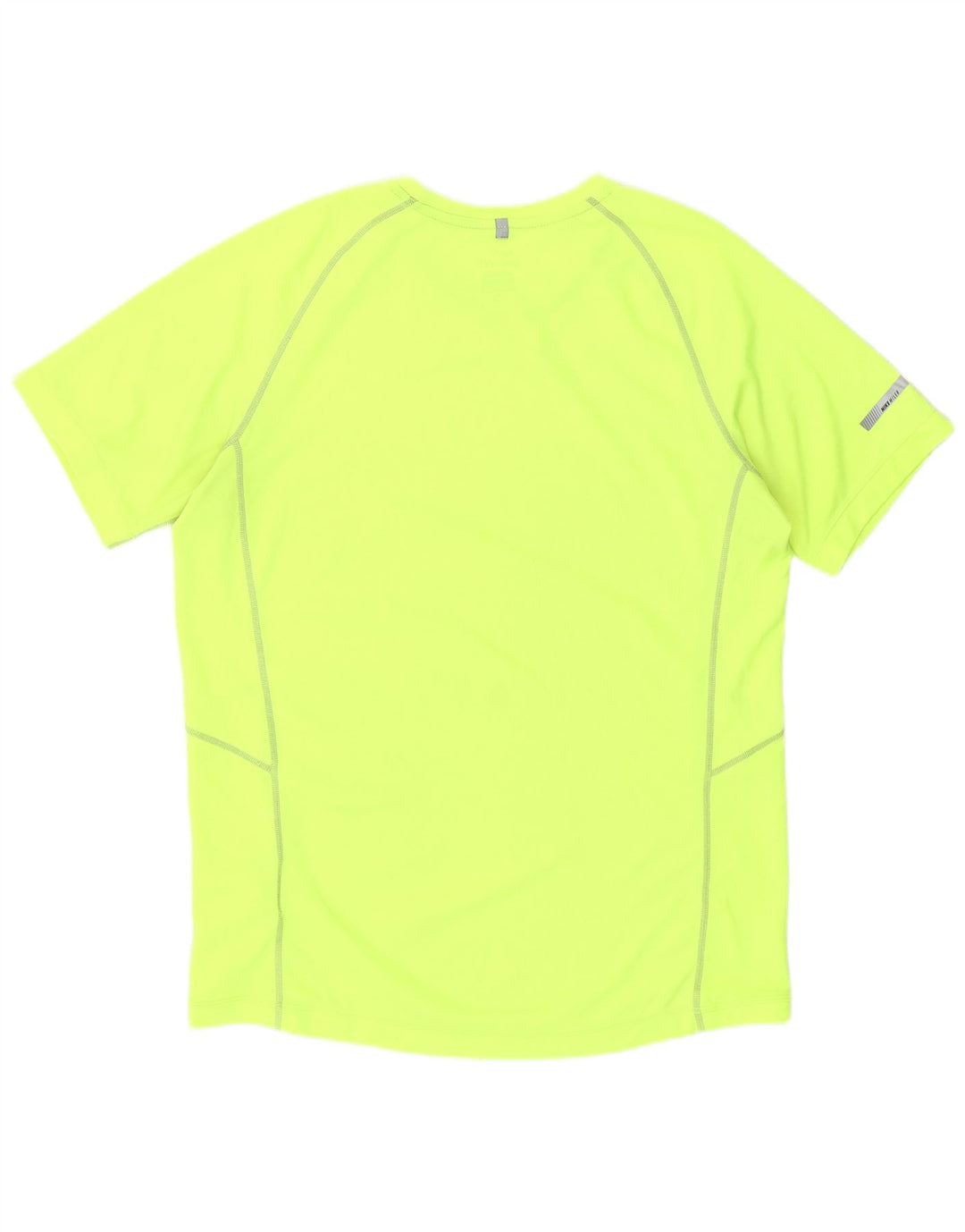 Ανδρικό T-shirt Nike Dri Fit Τοπ μεσαίου κίτρινου πολυεστέρα
