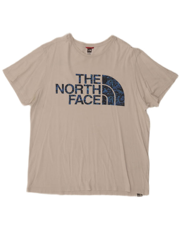 THE NORTH FACE Ανδρικό γραφικό T-Shirt Top Large Λευκό