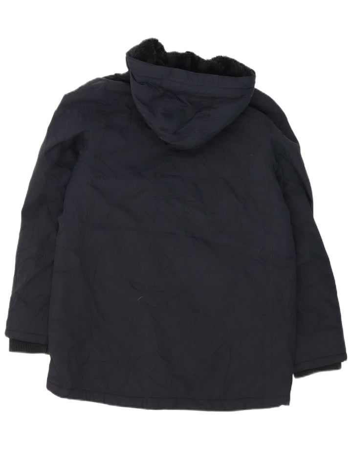 Berghaus Boys Hooded Windbreaker Coat 12-13 Years Black Polyester