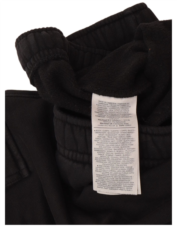 Ανδρική φόρμα Nike Cargo Παντελόνι Joggers Μικρό μαύρο βαμβακερό