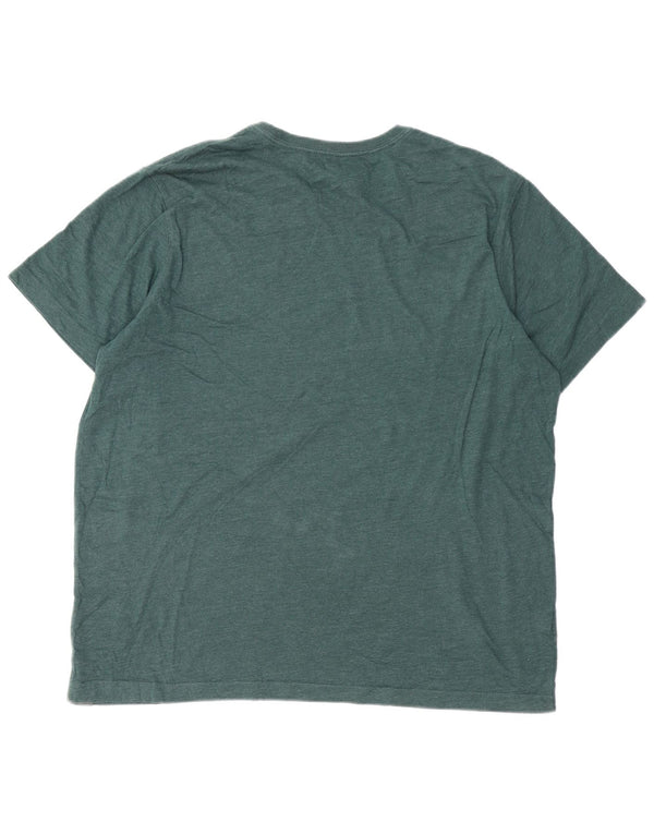 EDDIE BAUER Ανδρικό γραφικό T-Shirt Top XL Πράσινο βαμβακερό