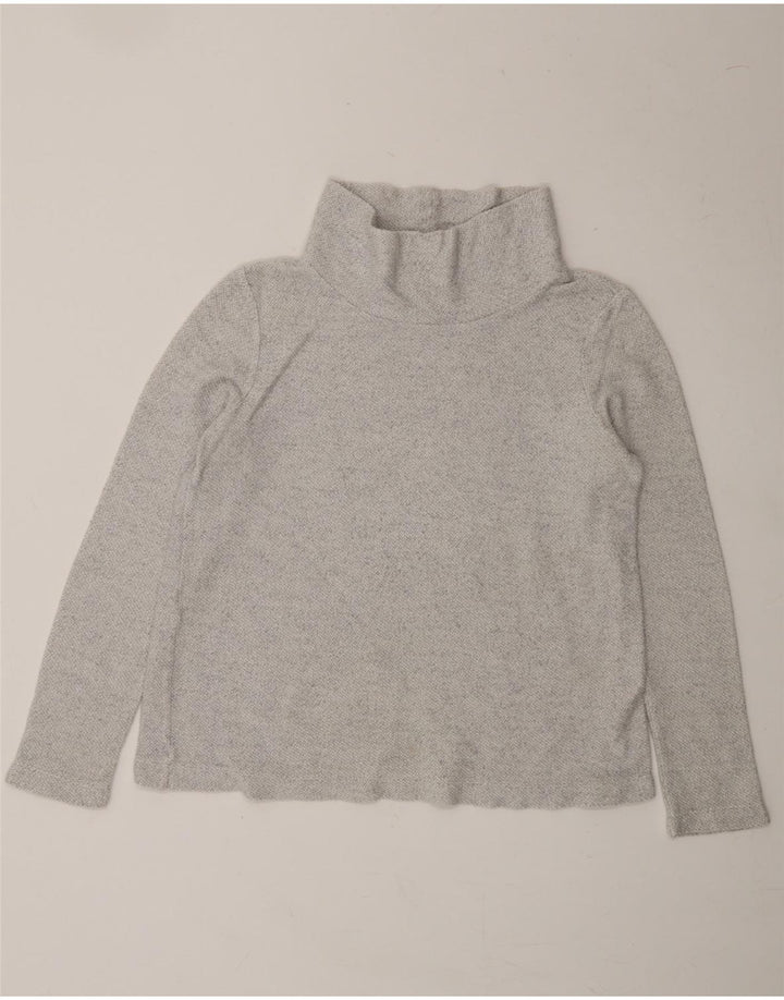 J. CREW Womens Sweatshirt Jumper UK 10 Small Grey Cotton Vintage J. Crew and Second-Hand J. Crew from Messina Hembry 