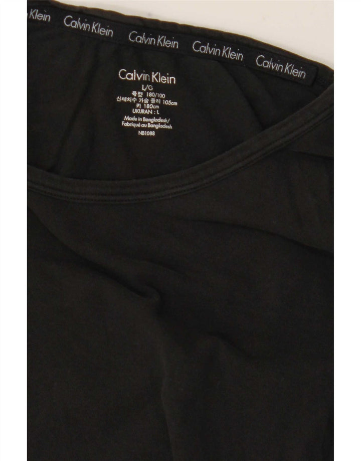 Γυναικείο T-Shirt Calvin Klein Top UK 16 Large Black