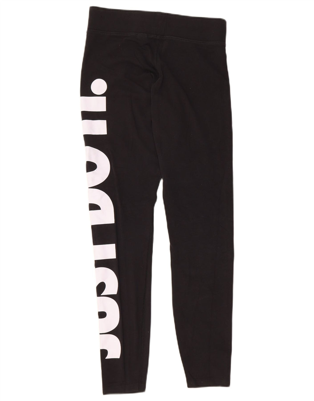 Γυναικεία γραφικά κολάν NIKE UK 12 μεσαίο μαύρο βαμβακερό