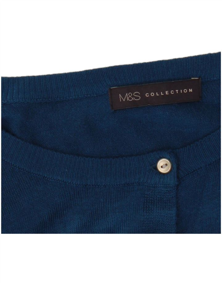 Marks & Spencer Γυναικεία Ζακέτα πουλόβερ UK 18 XL Μπλε