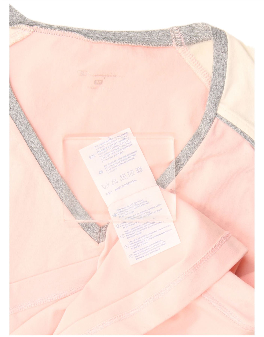 Champion γυναικείο γιλέκο UK 12 Medium Pink Colourblock Polyamide