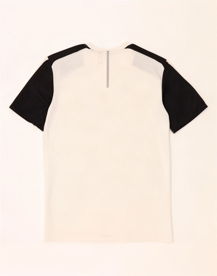 Adidas Ανδρικό T-Shirt Climalite Top Small White Colourblock Polyester