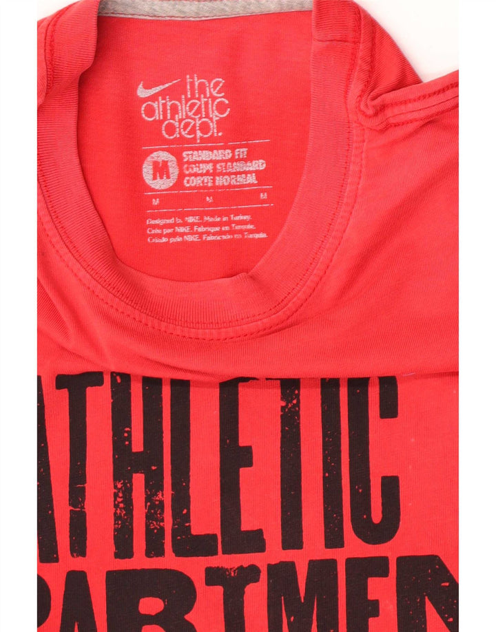 Ανδρικό γραφικό μπλουζάκι Nike Standard Fit Top Medium Red