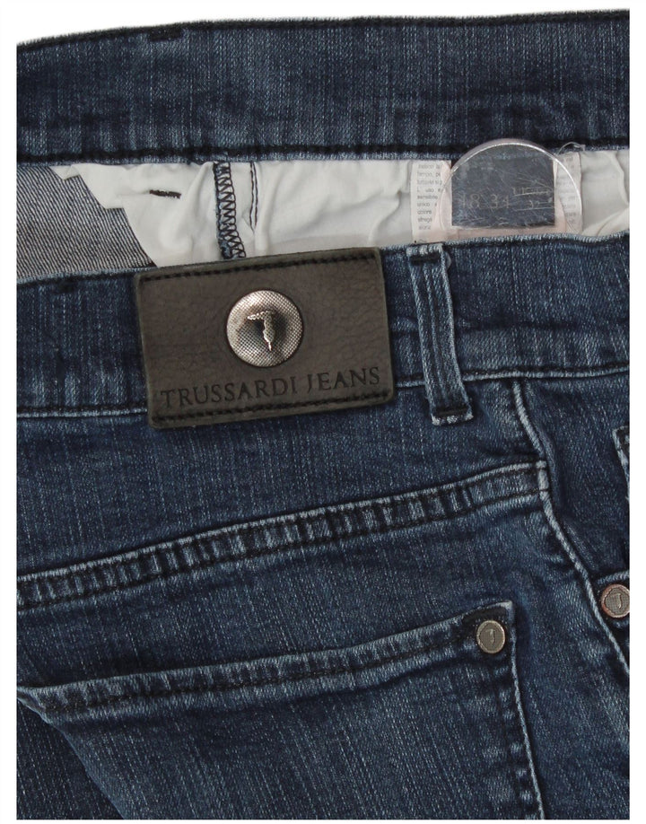 Trussardi Γυναικείο Slim Jeans W32 L30 Blue Cotton