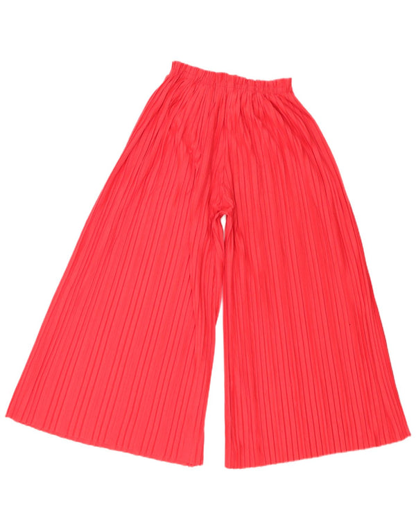 Zara Girls Flare Cropped Παντελόνι 13-14 ετών W26 L22 Ροζ