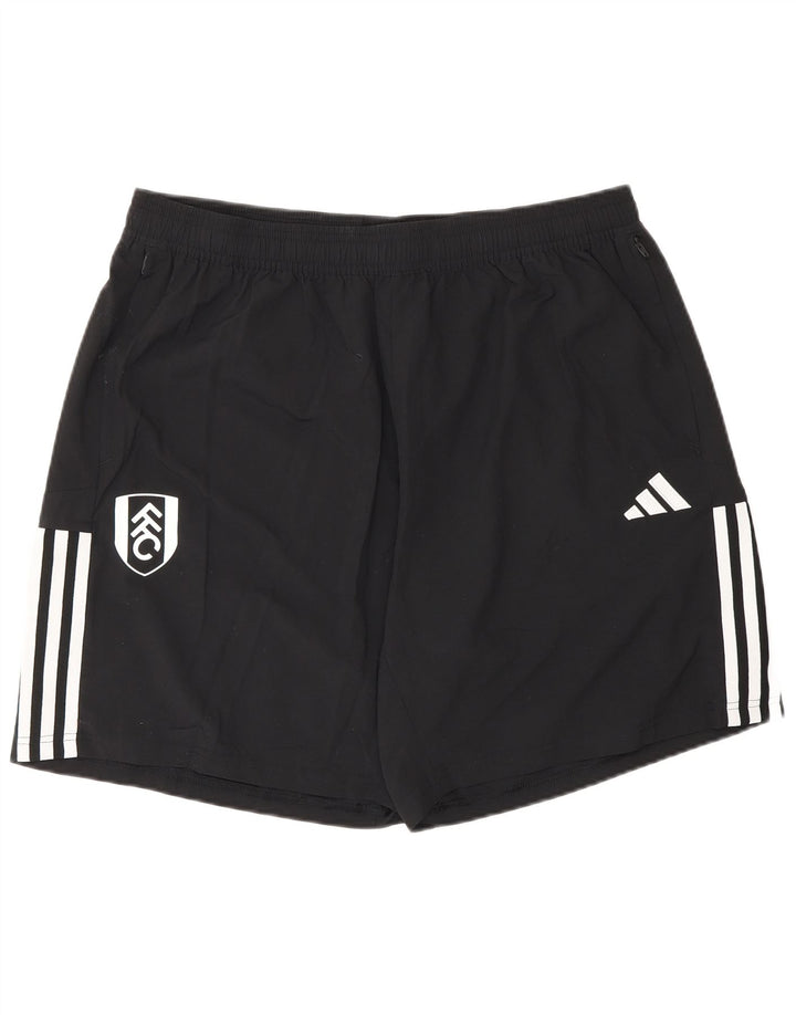 Ανδρικό γραφικό αθλητικό σορτς Adidas XL μαύρο πολυεστέρα