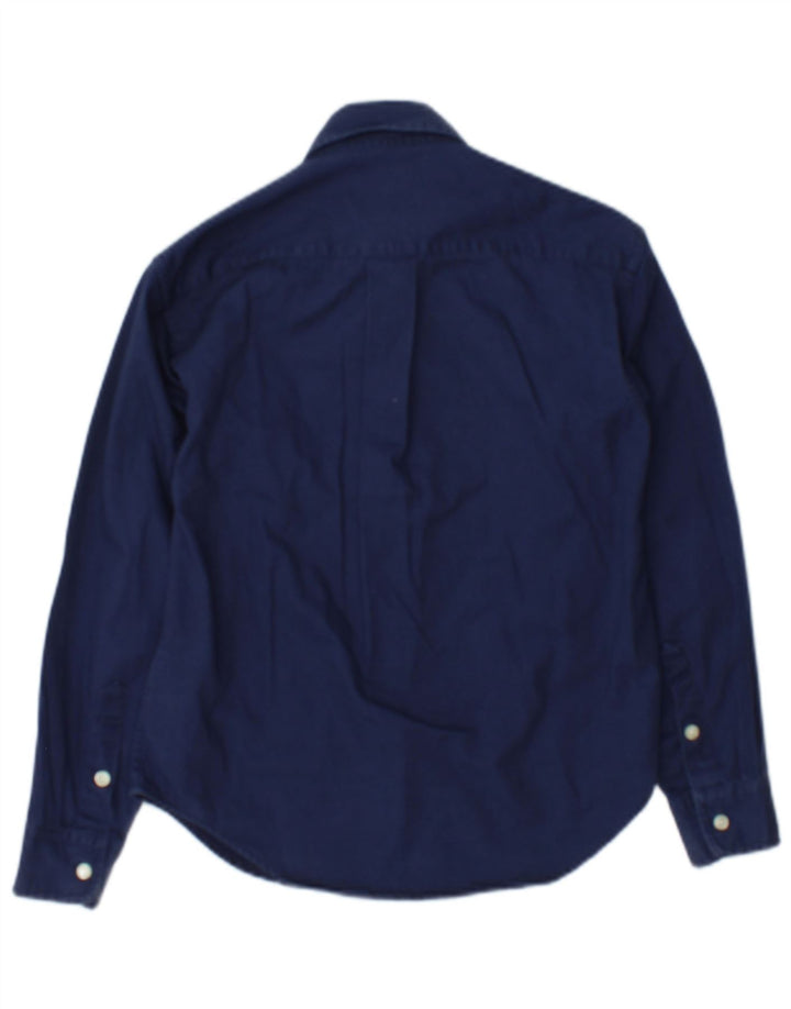Ralph Lauren Boys πουκάμισο 8-9 ετών Small Navy Blue Cotton