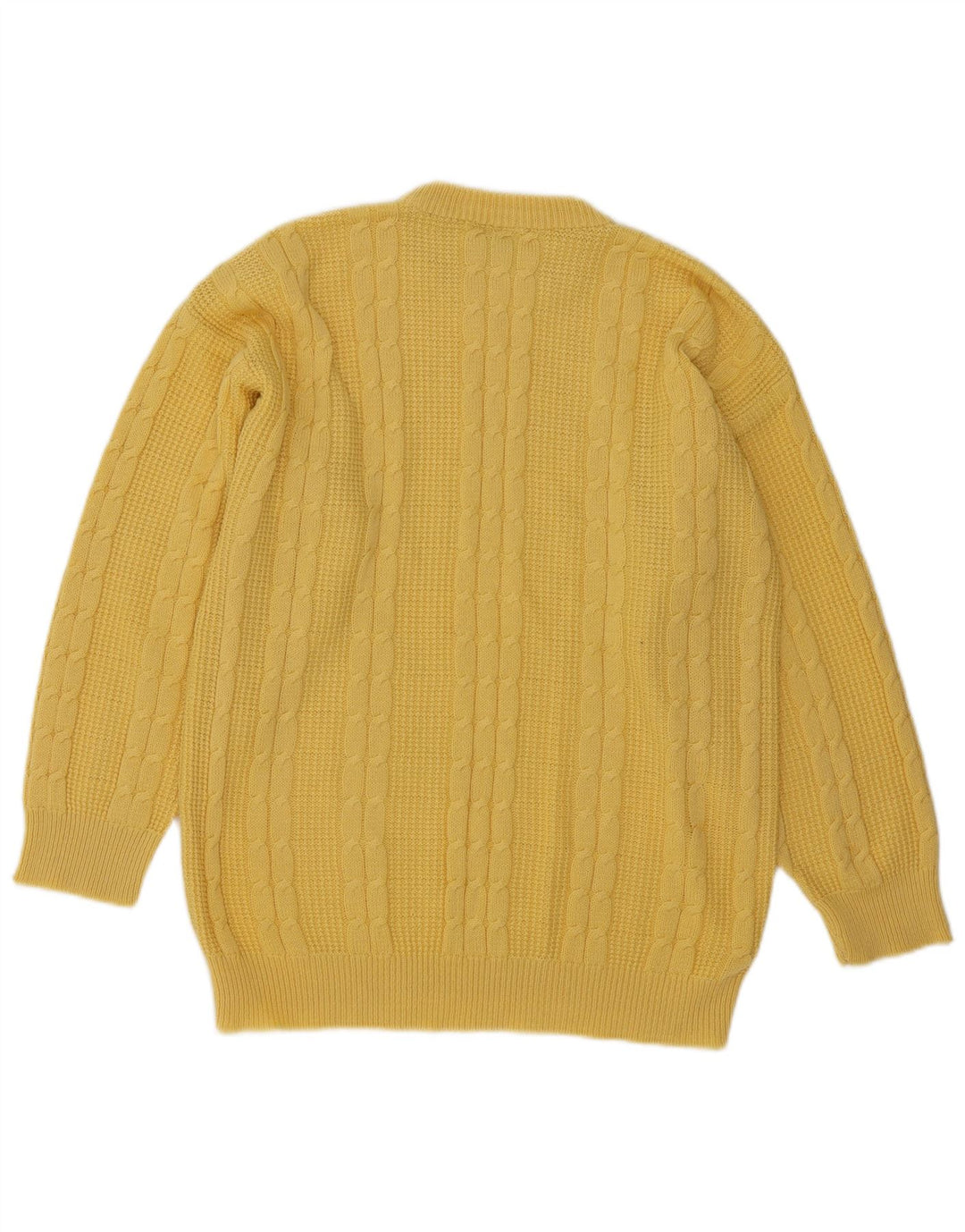 Ανδρικό πουλόβερ Dogan Crew Neck Jumper Μεσαίο κίτρινο