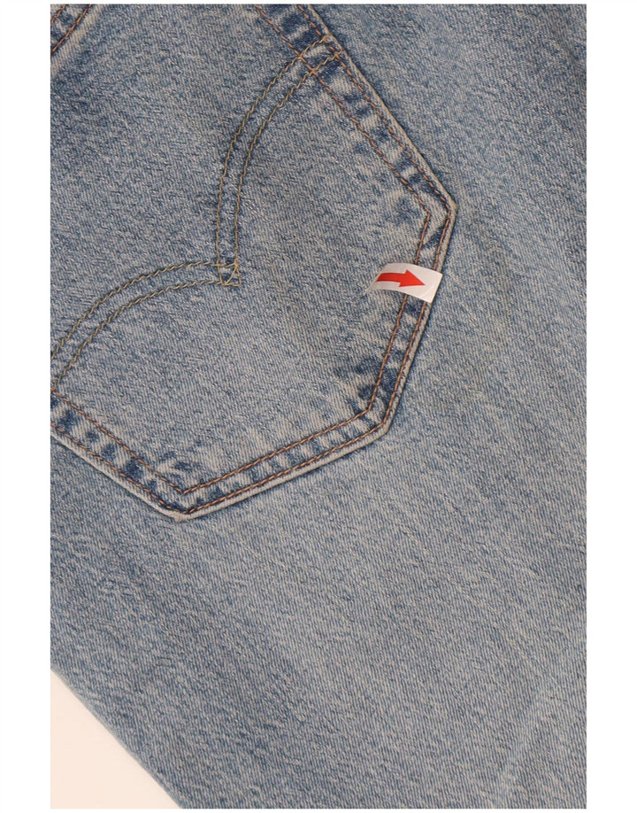Levi's Mens 502 Tapered Jeans W32 L32 Blue Cotton