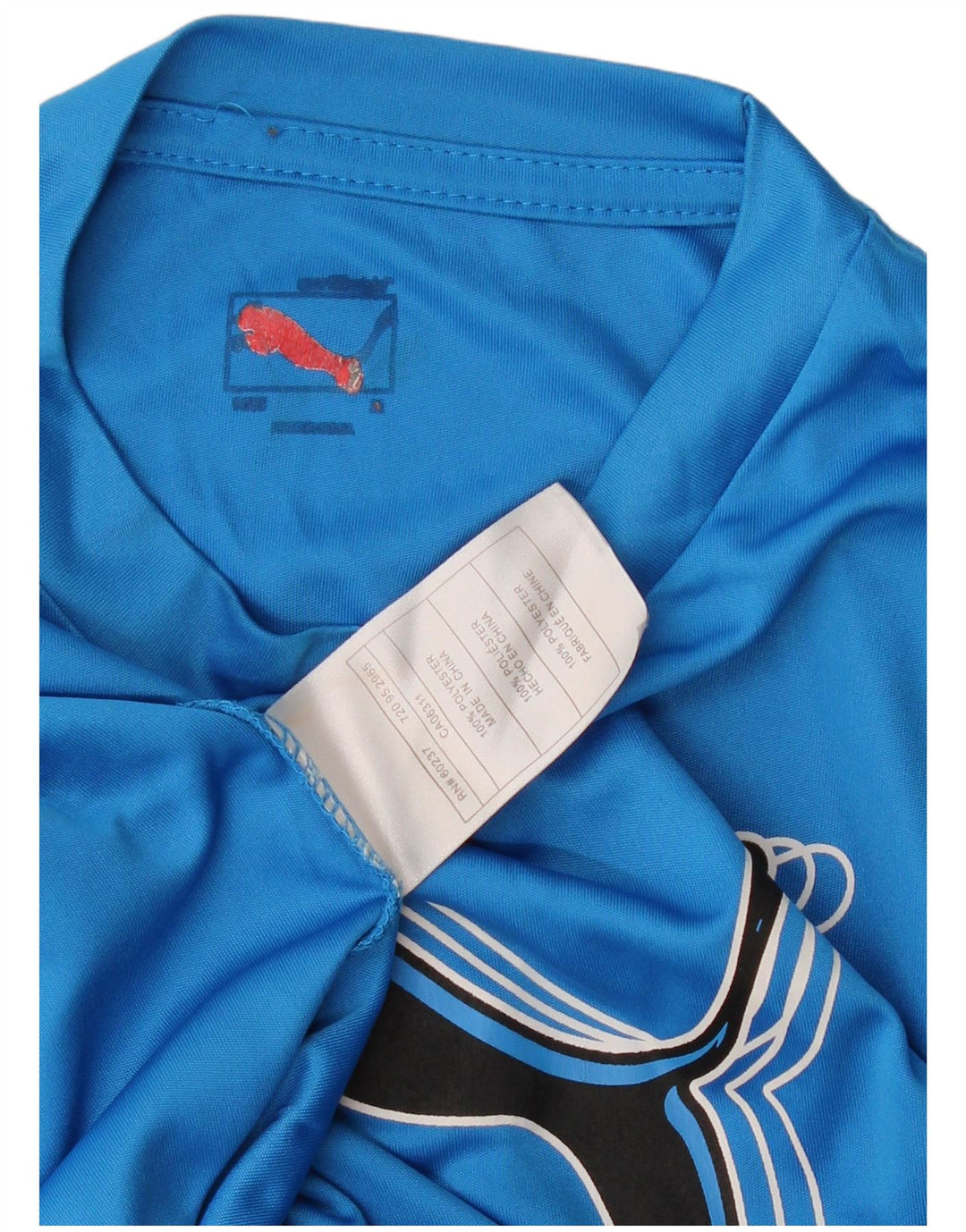 Puma Boys Graphic Top Μακρύ μανίκι 11-12 ετών Μπλε πολύχρωμο πολυεστέρας