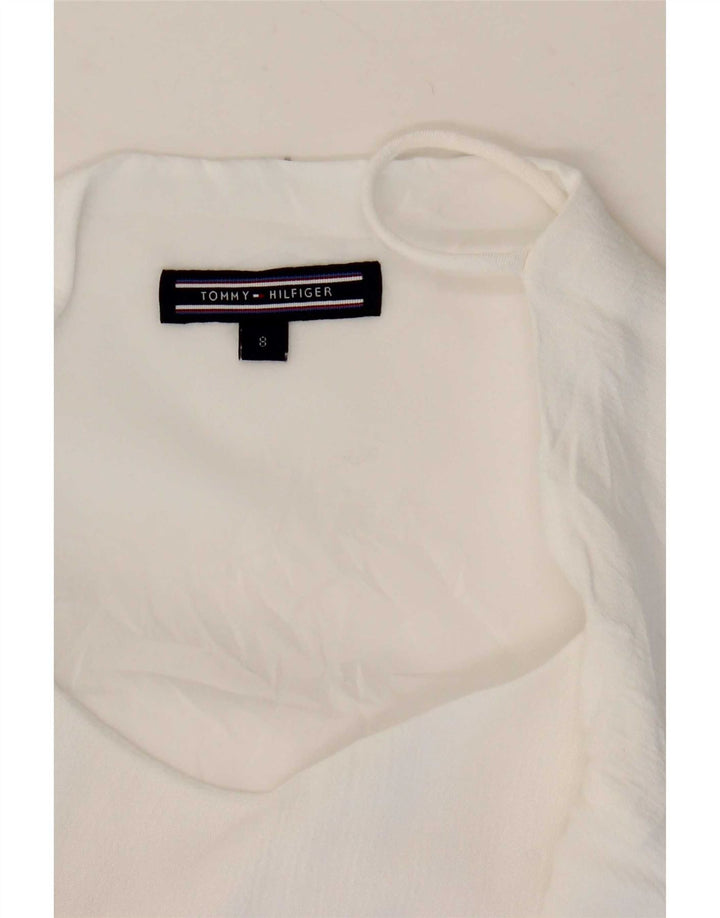 Tommy Hilfiger Γυναικεία Cami Top US 8 Μεσαίο Λευκό ριγέ
