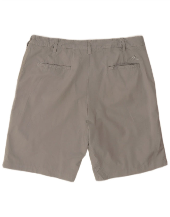 Ανδρικό σορτς Chino Adidas W38 XL σε γκρι πολυεστέρα