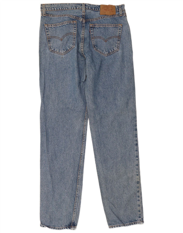 Levi's Mens 504 Straight Jeans W36 L34 Μπλε βαμβακερό