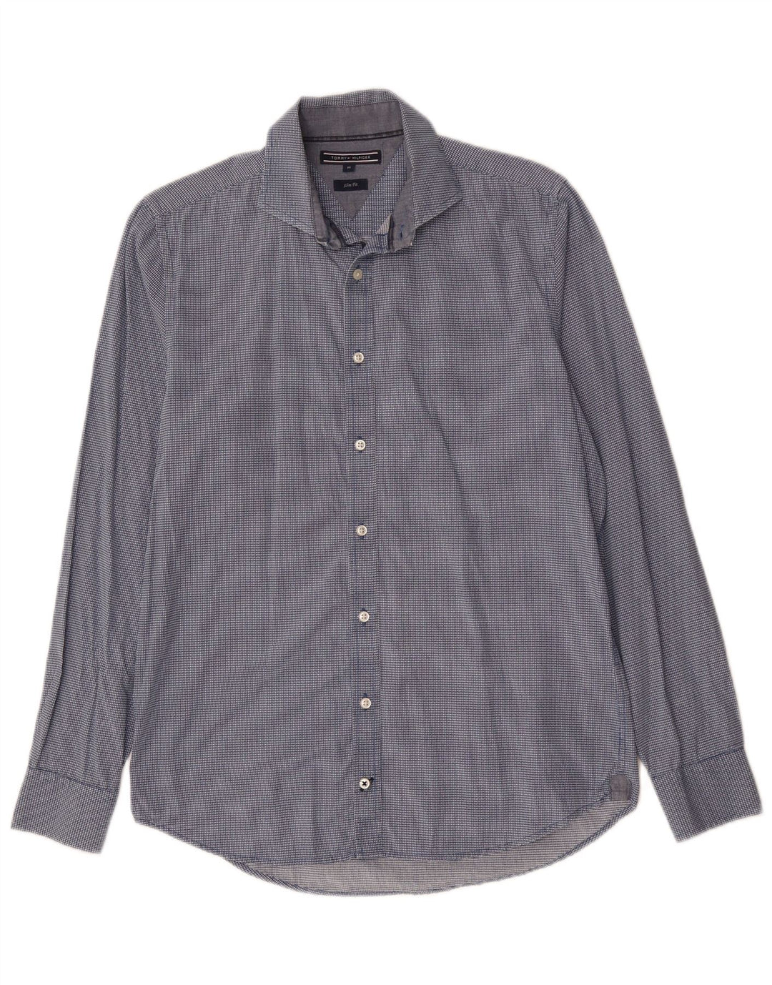 Ανδρικό πουκάμισο TOMMY BAHAMA Slim Fit, μεσαίο μπλε βαμβακερό