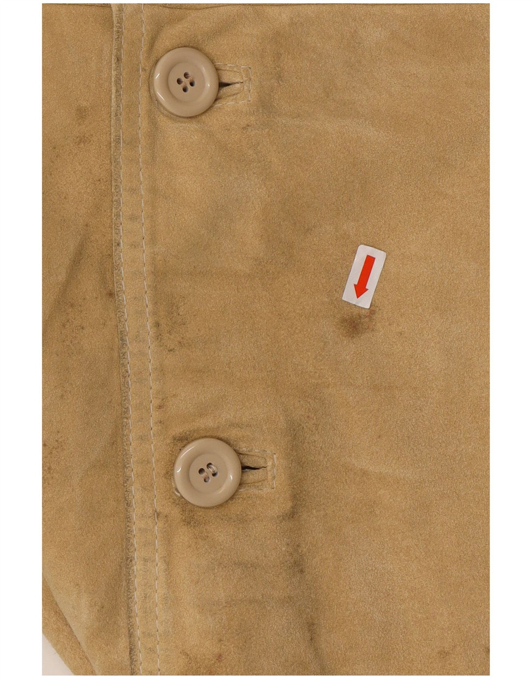 CONBIPEL Ανδρικό Suede Jacket UK 40 Large Beige Leather