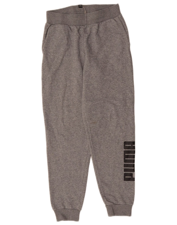 Puma Boys Graphic αθλητική φόρμα παντελόνι Joggers 13-14 ετών Grey Flecked