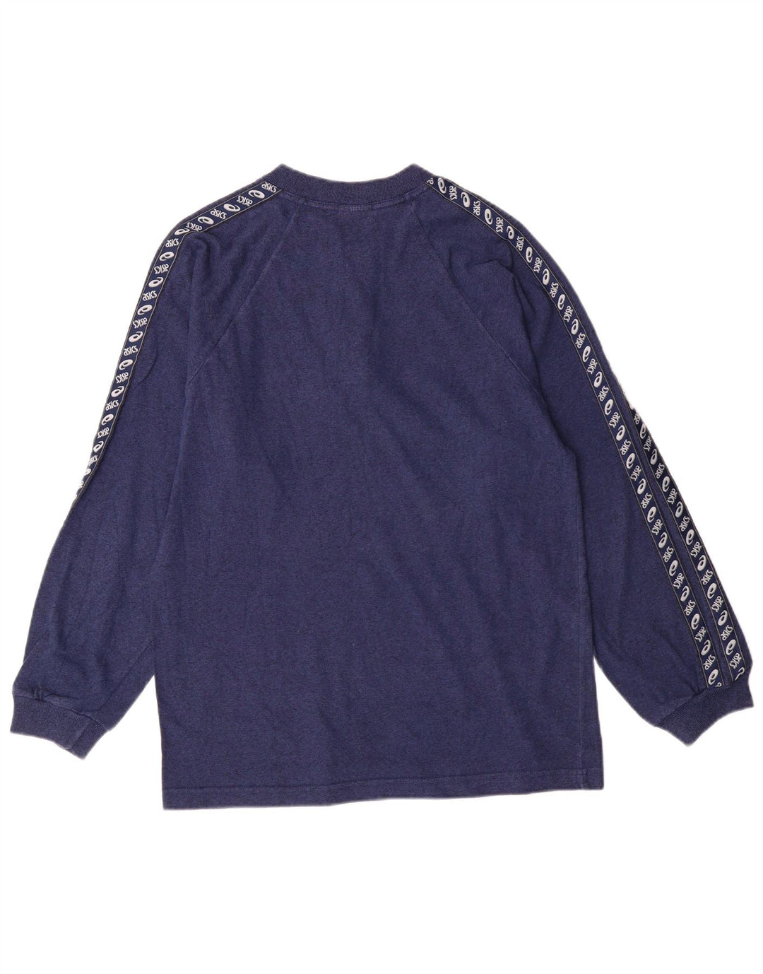 Ανδρικό μπλουζάκι Asics με μακρυμάνικο μεσαίο μπλε βαμβακερό