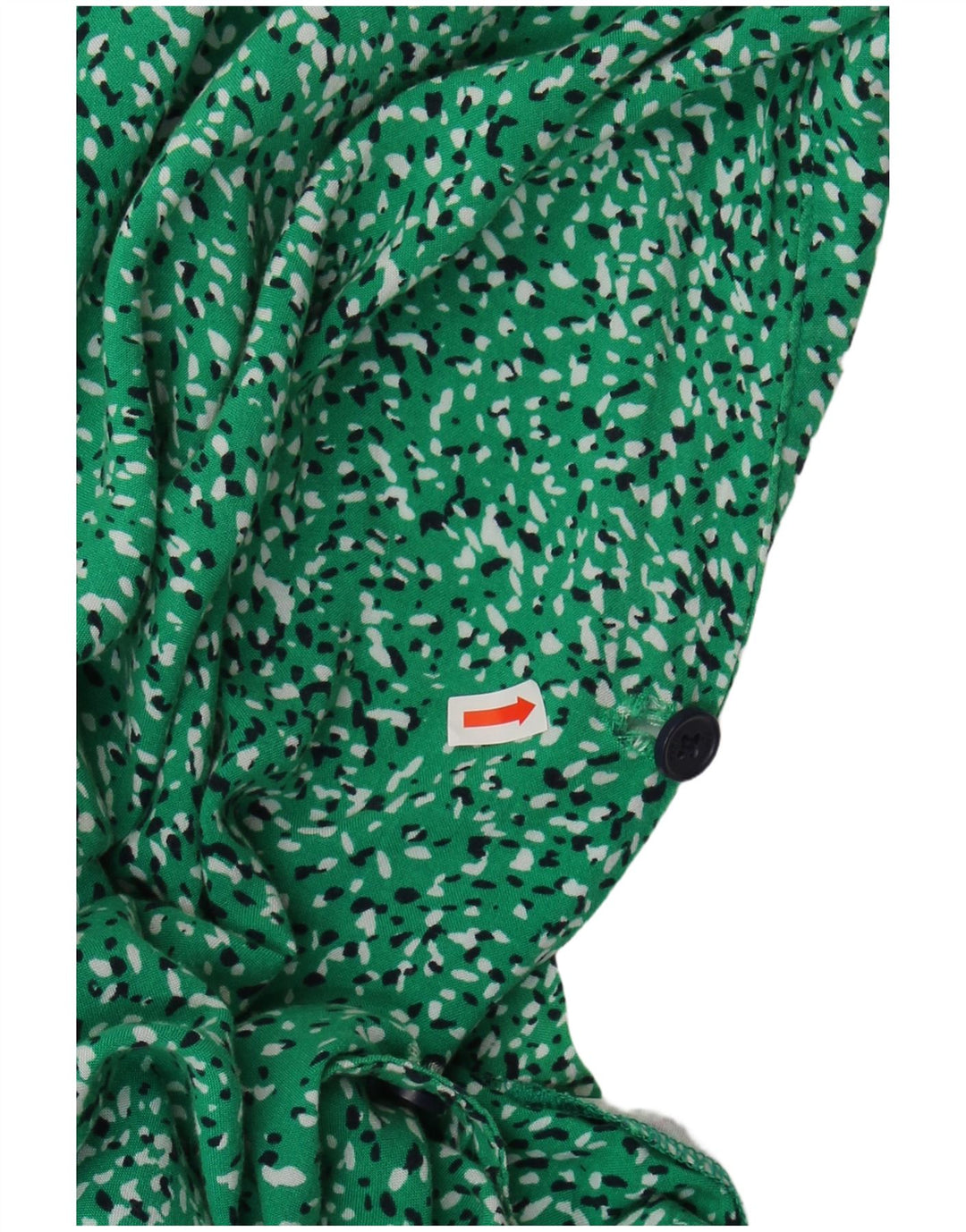 Γυναικείο κοντομάνικο πουκάμισο JOULES UK 18 XL με πράσινη βισκόζη