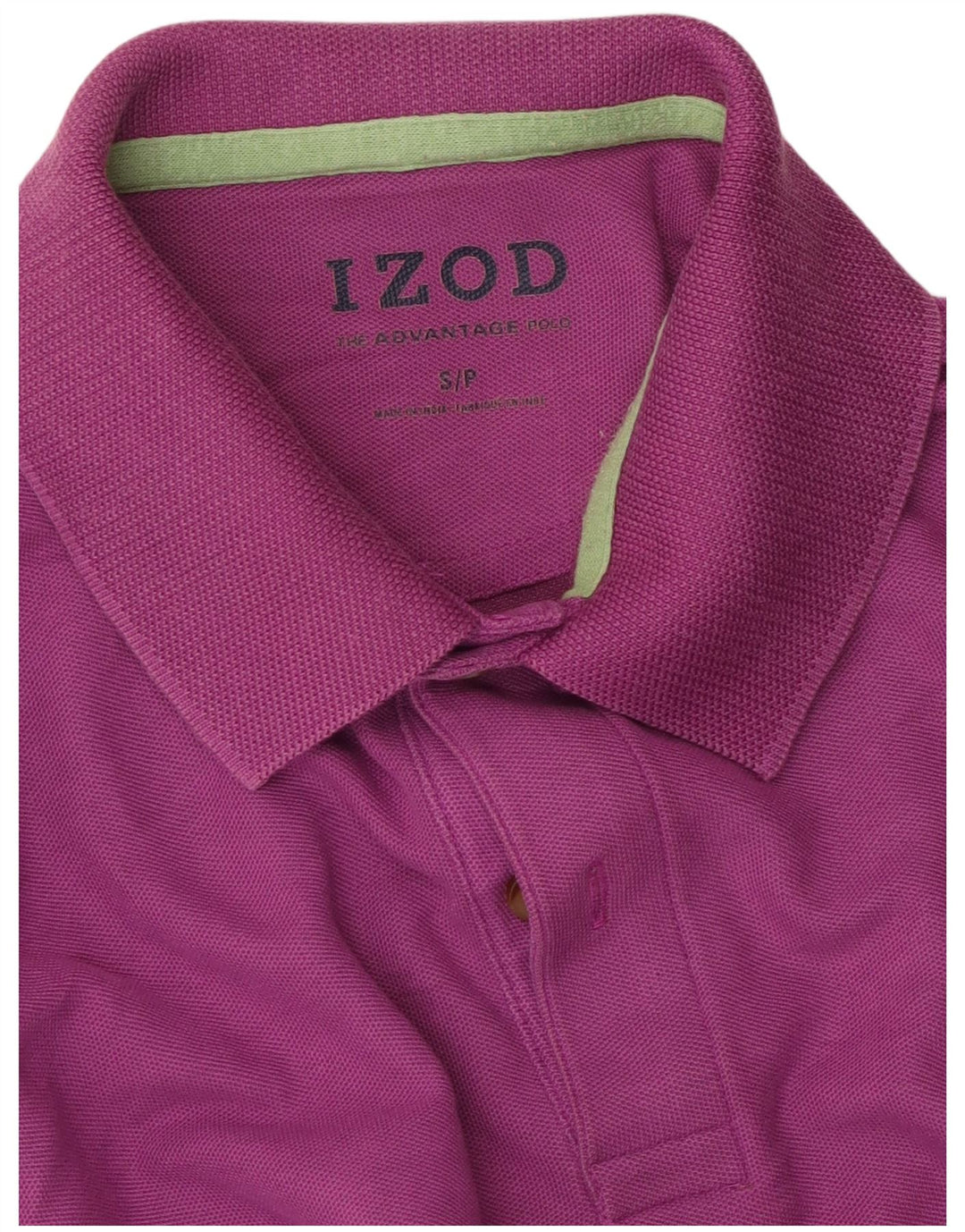 Ανδρικό μπλουζάκι πόλο IZOD Μικρό Μωβ